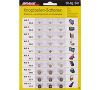 24x 30er-Set Knopfzellen-Batterien Divers Tailles Rechange Paquet Grand 720 Pcs
