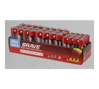 24x 40 packs de piles Brave AA & AAA grand paquet 960 pièces