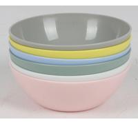 24x Bols en plastique BURI set de 6 0,3L Bol Muesli Desert Vaisselle Servir