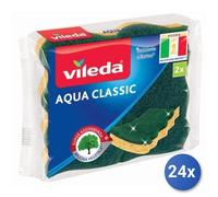 24X Lot Vileda Glitzi Éponge Aqua X 2 Abrasive