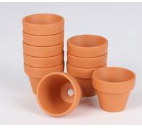 24x mini pots de fleurs 10 cache-pots bacs boîte à plantes herbier jardin déco