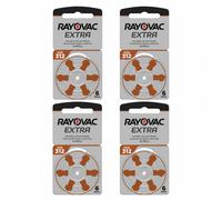 Rayovac Piles pour Aides Auditives, Typ 312, Jeu de 6 Lot de 10 (60 piles)