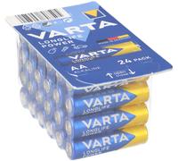 Varta Longlife Power (24 pcs, AA, 2960 mAh), Batteries + piles