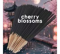 25/55/75/100 pièces Bâtonnets d'encens japonais à la fleur de cerisier, temps de combustion long, doux et propre, convient pour la maison, la cuisine et la salle à manger, contrôle de l'arôme de la pi