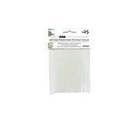25 bâtons de colle pour mini pistolet à colle - Transparent -