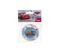 25 caissettes pour cupcakes cars - 339267