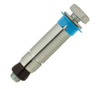 25 chevilles universelles multi-matériaux charges lourdes, acier zingué - M10 x 75 mm