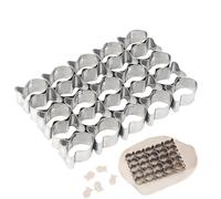 25 Coupeurs À Biscuits Au Poisson En Or, Coupe-biscuits À Poisson Rouge Or En Acier Inoxydable, Moule À Biscuits De Poisson Antiadhésif, Coupe-biscuits À Poisson Réutilisable, Forme De Boulangerie
