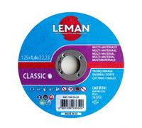 25 Disques à tronçonner - multi-materiaux - 125x1,6x22,23 mm LEMAN