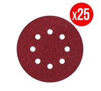 25 disques auto-agrippants WOLFCRAFT G120 Ø125mm
