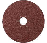 Klingspor Disques en fibre CS 561 125 x 22 mm Grain 80 alésage étoilé 25 pièces