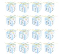 25 Ensembles Boîte à Dragées Shower, Présent Festive en Carton | Bonbons et Snacks, Usage Table Centrale, Style Délicat, Adaptée aux Fêtes Prénatales et Révélations