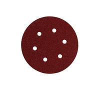 25 feuilles abrasives auto-agrippantes 150 mm, P 100, B+M, SXE Metabo - 624022000