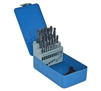 Coffret de 25 forets laminés G25 pour perçage des aciers, 1 à 13 mm TIVOLY