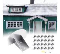 25 Gardes-Neige Toit Métal 304 Anti-Chute 25 Gardes-Neige Toit | Acier 304, résiste , protège contre pour chutes neige, kit complet 25 , pour idéal hiver rigoureux