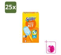 25 kits de démarrage Swiffer Duster avec 3 recharges Febreze - Pack économique - 25 pièces