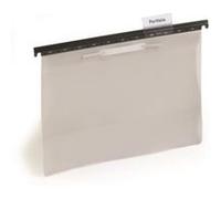25 Lot DURABLES SUSPENSION FILE dossier suspendu A4 pour couvrir les aiguilles transp. 1pc gris G