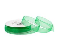 25 M ruban d'organza 22Farben/9 mm au choix 075 apfelgrün
