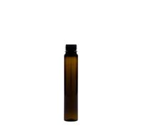 25 ml tube PET, plastique, brun, ouverture : bouchon à vis
