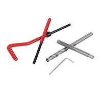 25 Pcs Filetage M7, Kit avec Transparent M7x1 Kit M7 Insert de Réparation Inserts Métriques Kits 7mm Filetage de Réparation Boîte en Plastique pour Machines de