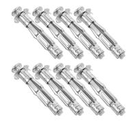 25 pièces Boulons pour Mur Creux M6x52 en Acier Galvanisé, Fixation | Installation Facile, Meilleure Prise, pour Étagères et Cloisons en Plâtre, Usage Maison, Rénovation
