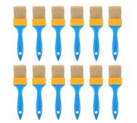 25 Pièces Brosse à Long Manche pour Peinture, Plastique Bleu 2