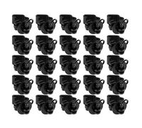 25 pièces isolateurs à clip en T accessoire de maison pour isolation de clôture électrique sûr et portable pour les enclos d ' animaux composants de clôture de ferme