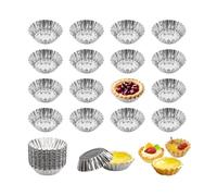 25 Pièces Moule A Tartelette,Moule Mini Quiche,Moule à Tartelette,Moule à Tarte Aux Oeufs,Moule Mini Tartelette,Moules Cuisson - sh