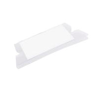25 Pièces Onglets Blanc en Plastique de Dossier Suspendu | Étudiants, Enseignants et Bureau, Repérage Clair des Fichiers, Format Pratique, Usage Quotidien