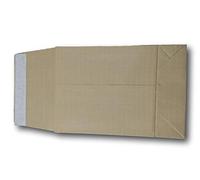 25 Pochettes KRAFT ARMÉ C4 avec soufflet de 70 mm 229 x 324 mm 135 g kraft renforcé Brun auto adhésive enveloppe 22 x 33 soufflet 7 cm armé enveloppe haute pochette expédition solide indéchirable (25)