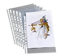 25 pochettes prospectus bene DIN A4 transparentes lisses 0,14 mm