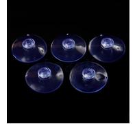 25 ventouses en plastique transparent en caoutchouc de fenêtre Suckers 35mm Longue durée de vie