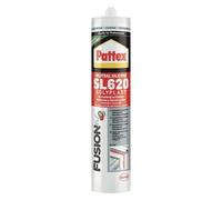 25 X SILICONE NEUTRE POUR CADRES DE CONSTRUCTION ET DE FENÊTRES SOLYPLA 300 ml - transparent