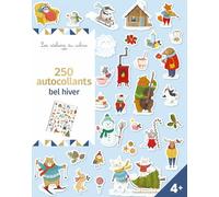 250 autocollants - Bel Hiver - Corinne Demuynck - Deux Coqs D'or - Jeux livres objets