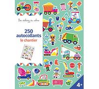 250 autocollants - le chantier