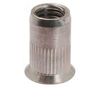 250 Ecrous à Sertir Crantés Tête Fraisée GOFIX M6 x 16 mm - Inox - D-Work