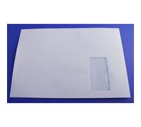 250 Enveloppes Blanches C4 Auto-Adhésives À Fenêtre