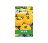 250 graines tomate jantar grosse jaune, ancienne variété rare (ambre), gros fruit charnu, saveur douce et aromatique, culture facile