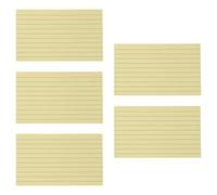250 pièces de papier de notes coloré 3 x 5 pouces, cartes d ' étude lignées, cartes de notes lignées, blocs-notes de poche pour prise de notes, écriture, cartes d ' étude recyclables