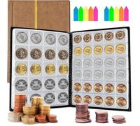 250 Poches Classeur Pieces de Monnaie Album Pieces de Monnaie collection Collection Pièces de Monnaie Album 250 Poches VALISETTE