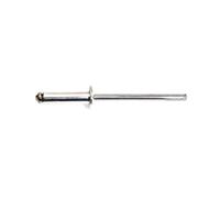 250 Rivets Aveugles Tête Ronde 6 x 22 mm - GORIVET ALX TRS - Aluminium/Acier - D-Work