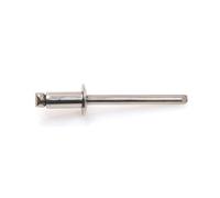 250 Rivets Aveugles Tête Ronde GORIVET TRS 4.8 x 26 mm - Inox A2 - D-Work