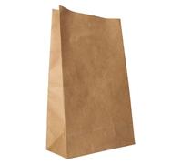 250 sachets à fond plat, papier kraft 36 cm x 22 cm x 11 cm brun