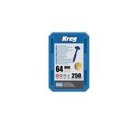 250 vis Blue-Kote - 8 x 64 mm - filetage épais - Maxi-Loc carré