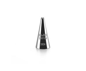 250104 douille Etoile inox 4 mm h 50 mm