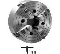φ250mm Mandrin de tournage à 4 mors - Pour perceuses/fraiseuses et imprimantes 3D - Mandrin de haute qualité
