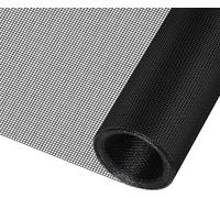 250x120cm Moustiqueres Fenêtre, Résistant aux UV Anti Insecte Moustiquaire pour Fenêtre, DIY Rouleau Moustiquaire Fenetre,Noir