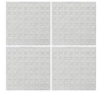 256 Pièces Protecteur Mural en Silicone Butoir de Porte | Effet Amortissant, Protection Murale Discrète, pour Portes et Poignées, Lot, Transparent