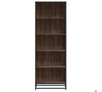 (25797)Moderne Bibliothèque chêne - VIDAXL - bois d'ingénierie - marron - 5 compartiments ouverts - 5 compartiments - 60x35x170