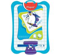 [258500-10] Maped Lot de 10 Ardoises effaçable Blanche Unie / Quad 20x28cm av...